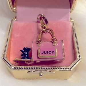 Juicy Couture Pink Dog Carrier Charm Like New Excellent Condition